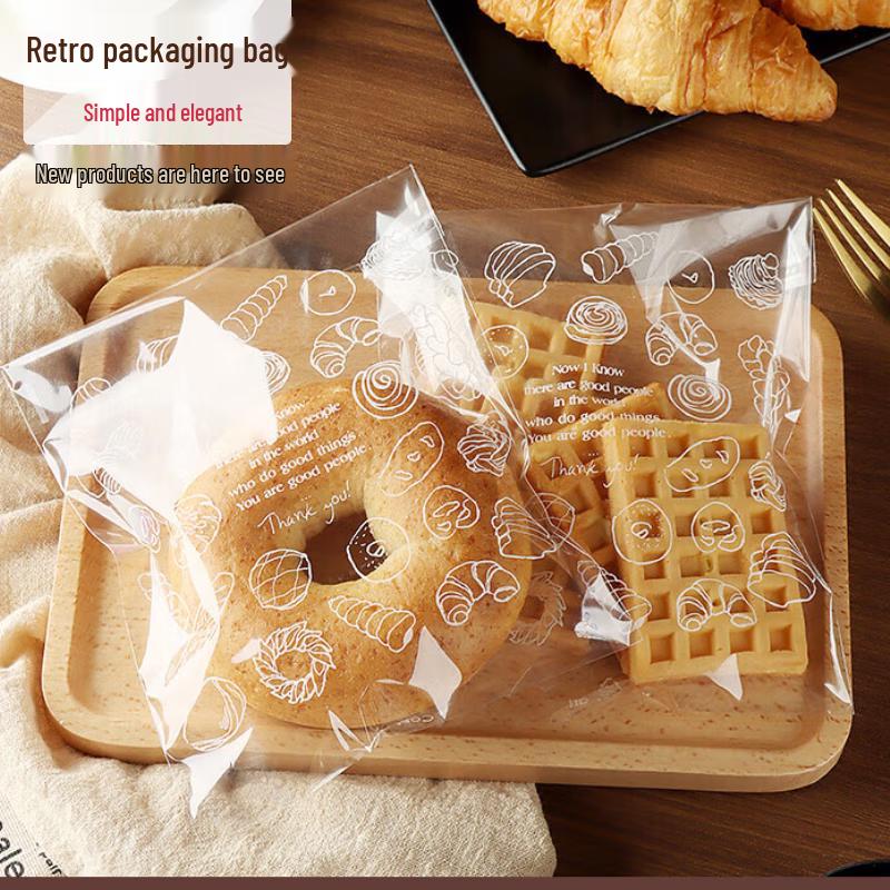 Ретро пакеты для упаковки хлеба и печенья