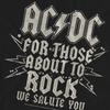 AC/DC Unisex Adult Salute T-Shirt