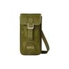 Gucci Off The Grid Palladium Metal Hardware Ribbon Adjustable Shoulder Strap Nylon and Leather Crossbody Shoulder Bag Men's Green