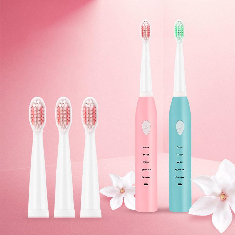 Premium Electric Toothbrush With Acoustic Vibration And Dual Clean Crest Technology