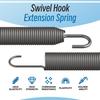 08300538 Swivel Hook Extension Spring, Snowblower Spring Compatible with Ariens SNO-Thro ST824E ST1027LE ST1130DLE ST924DLE Models