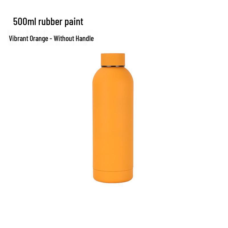 750ml Nerezová termoska - Přenosná, Matná, S malým hrdlem, pro venkovní sporty a do auta