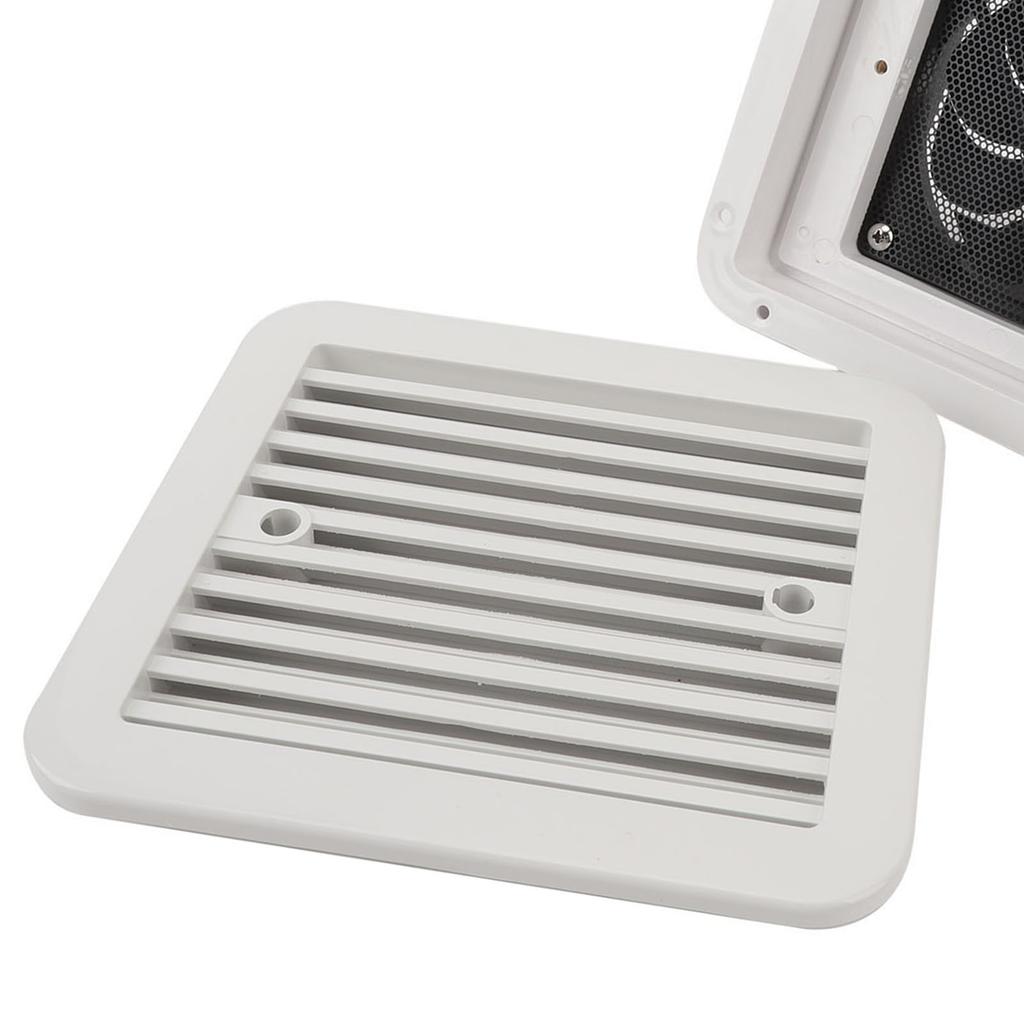 RV Kitchen Vent Fan RV Side Vent Fan 1 Way Strong Wind 3000rpm 24V Exhaust Fan for Trailer Boat Yacht Kitchen Bathroom