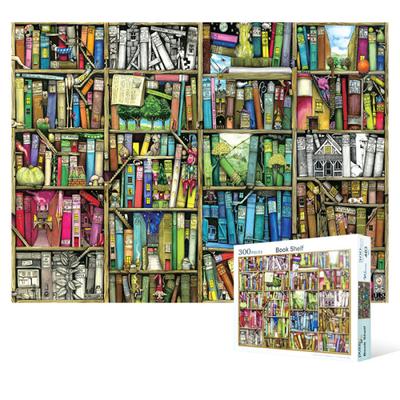 300 Piece Jigsaw Puzzle - Bookshelf, Popular Korean Puzzle