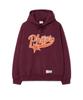 Applique Startail Hoodie_Burgundy