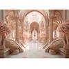 Luxury Palace & Church Wedding Backdrop – European Style Decor for Ceremony, Photocall & Photo Studio Props-Tapestry