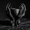 Gothic Style Storage Bowl Ornaments Desktop Decoration Creative Skeleton Claw Statue  Storage Box
