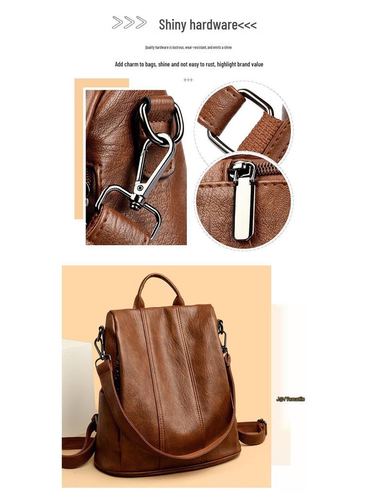 Women's Anti-theft Backpack: 2023 Autumn/Winter Trend, Large Capacity Fashion Niche Design