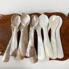 Kitchen Tool 9-13CM Natural Shell Ice Spoon Cream Coffee Caviar Spoon Mother of Pearl Seashells Stirring Spoons Teaspoon Crafts