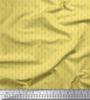 Soimoi Japan Crepe Satin Fabric Dot & Leaves Small Motif Shirting Print Fabric by the Metre 42 Inch