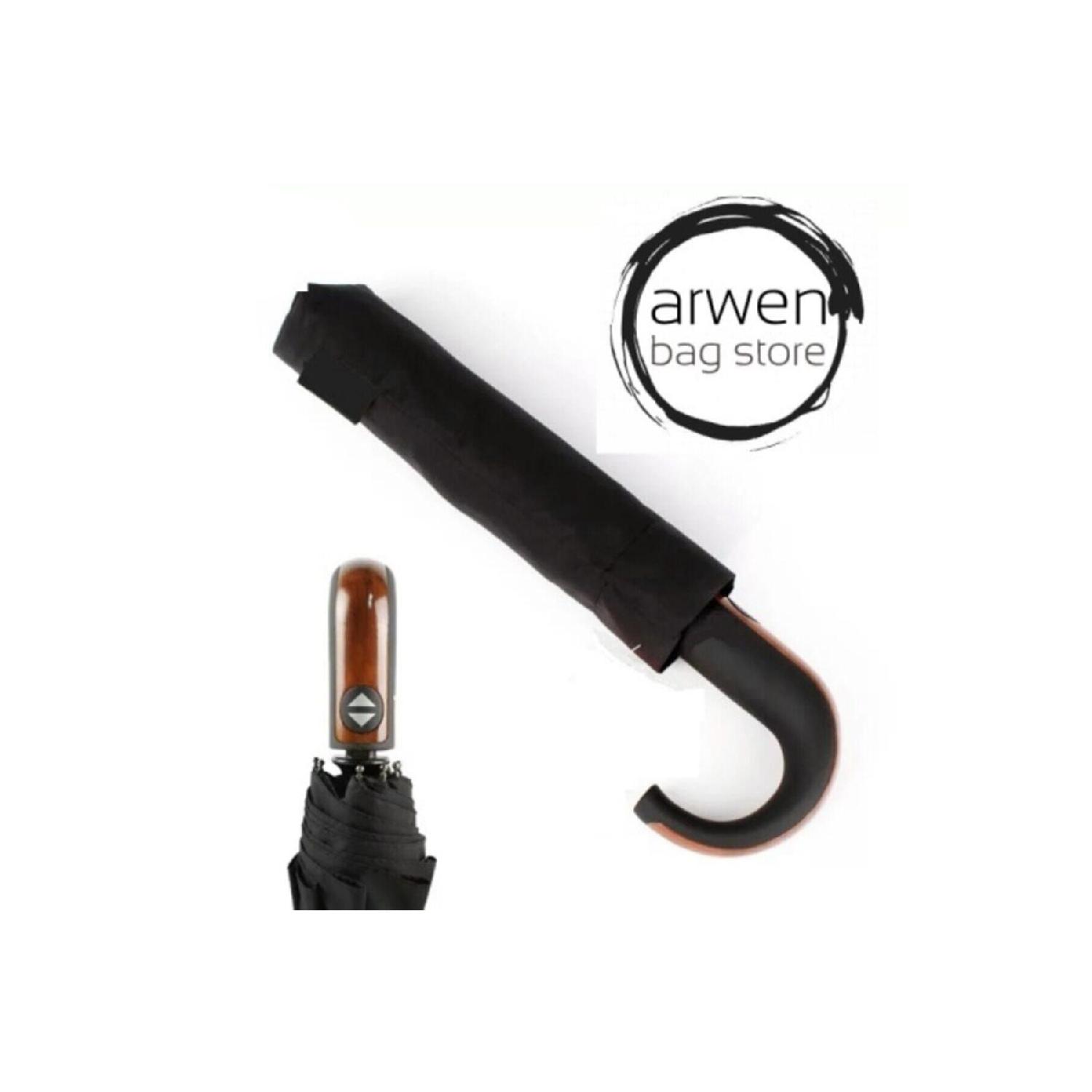

Fully Automatic Umbrella For Stylish Men чёрный