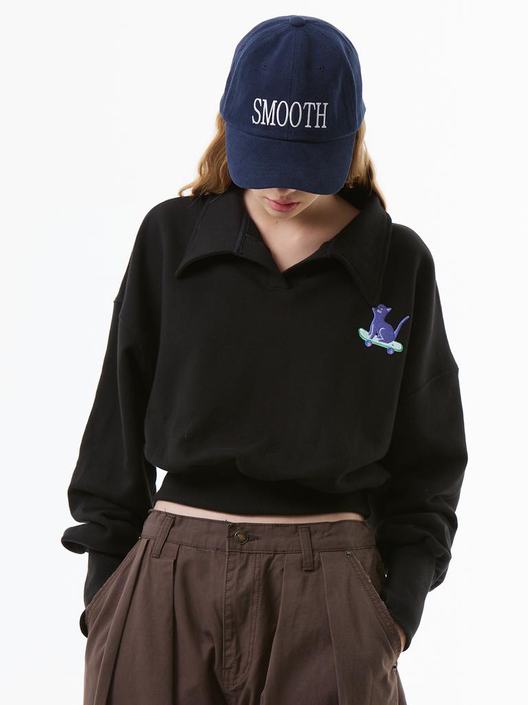 UNKNOWN PLANET Up-336 Polo Shirt Black