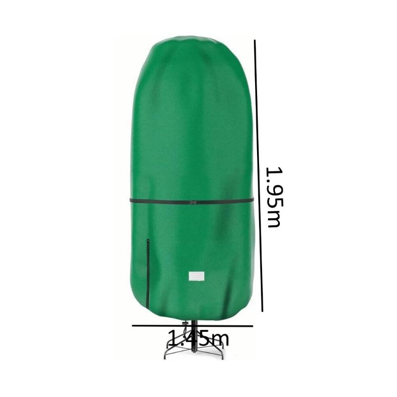 Quick Access Christmas Tree Storage Bag Easy Closure Upright Style Waterproof Fabric For Seasonal Organization
