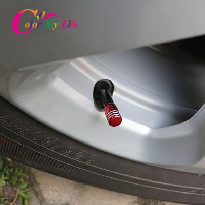4Pcs/Set Aluminum Alloy Metal Car Wheel Tire Valve Caps Stem for Nissan X-trail Xtrail T32 2014 - 2025 Accessories