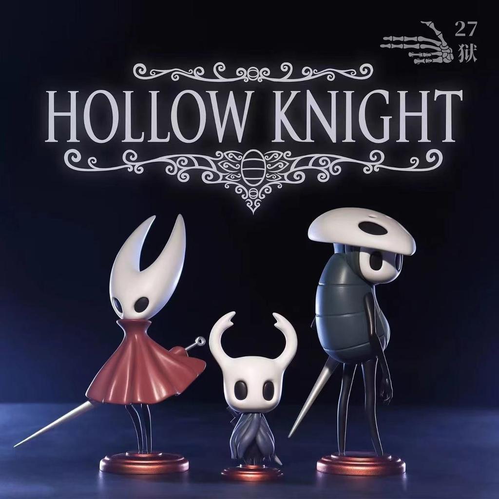 3Pcs/Set Hollow Knight Anime Figure Gk Game Anime Figurine Action Figure Model Pvc Decoration Ornament Collectible Toys