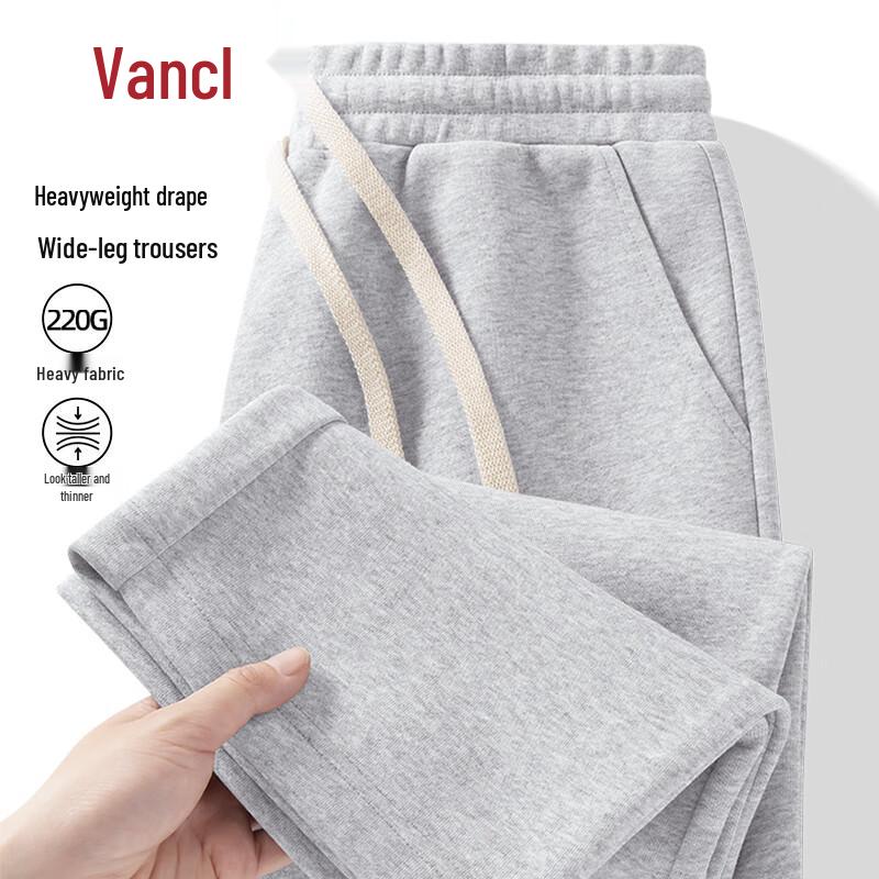 VANCL Men's Relaxed Fit Heavyweight Knit Straight-Leg Pants