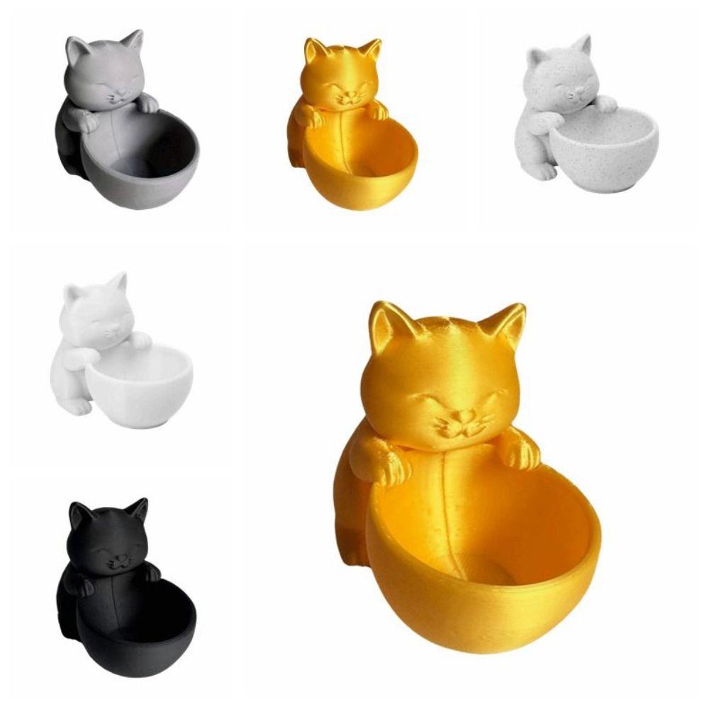 Garden Decor Cat-Shaped Planter Pot Ornaments Cacti Plant Pot Cute Succulents Pot Desk