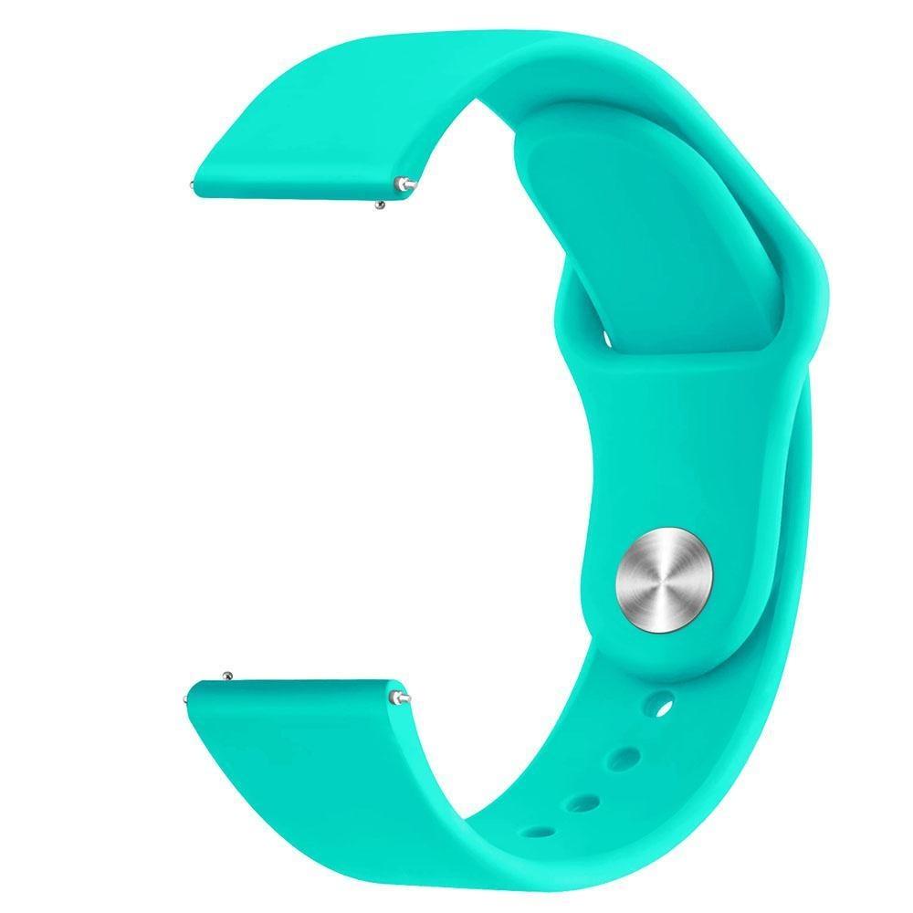 Pulseira esportiva de silicone de 20 mm / 22 mm para Samsung Galaxy Watch 4 5 6 40 mm 44 mm 6 Classic 43 mm / 47 mm 5 LTE 44 mm 5 Pro 45 mm 4 Classic 42 mm 46 mm 3 41/45 mm