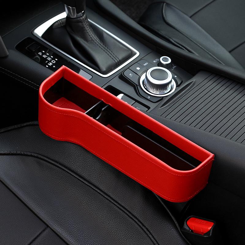 

Multi-functional Leather Car Seat Gap Organizer