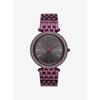 Darci Plum-Tone Watch MK3554