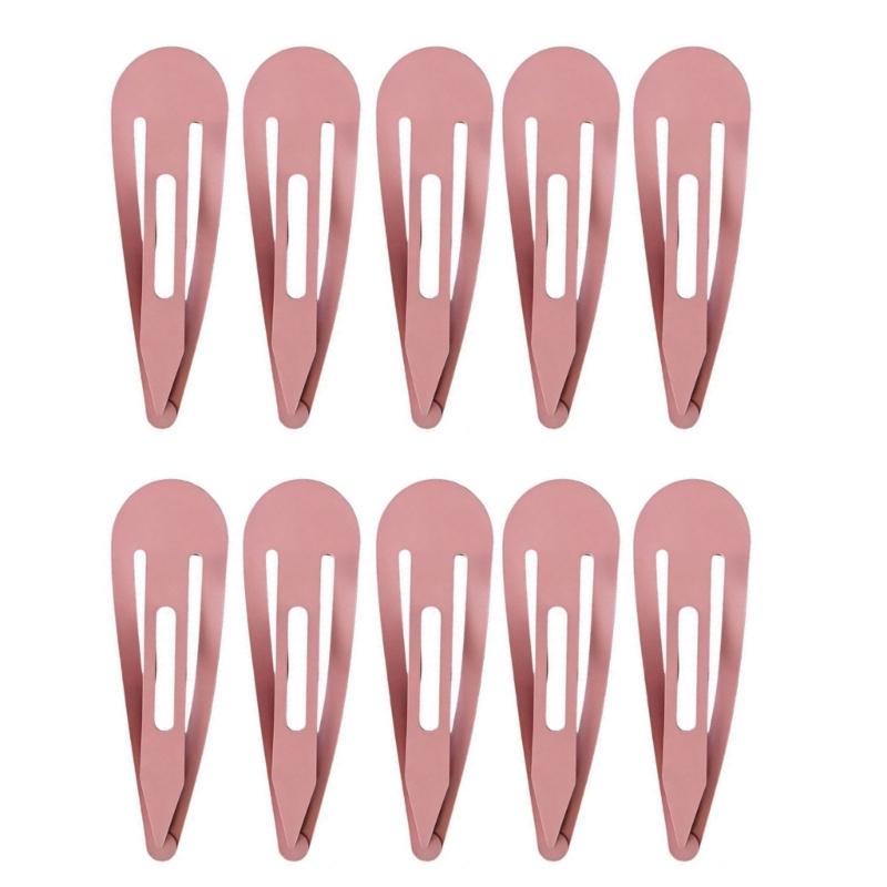 10Pcs/pack Oversized Hair Clip For Women Fashionable Barrettes Funny Accessory For Daily Wear And Parties