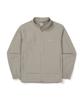 SNOWPEAK APPAREL Root Stand Neck Windbreaker (S26Fmrwb68) Khaki Gray