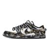 Nike Dunk Low Retro Mechanical Magic, Ink Power Horse Abrasion Resistant Low Top Skateboard Shoes Women's Black Gold DD1503-101(Team83-·)