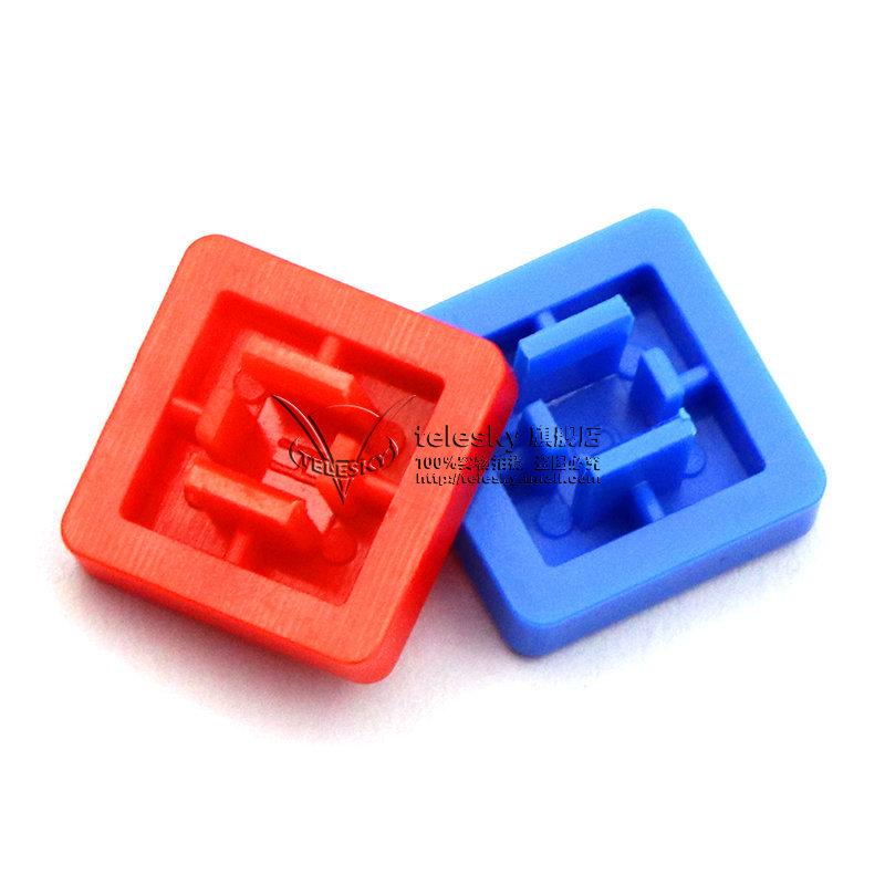 Square Keycap: 12x12x7.3mm & 10x10x5mm Square Head Caps