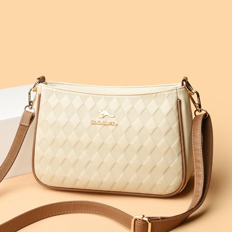 Leather Texture Mother Messenger Bag Trendy Fashion Shoulder Women'S Small Bag