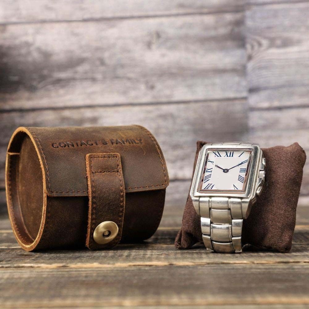 

Portable Watch Storage Case Durable Wrist Watch Display Bag Jewelry Boxes Watch Organizer Travel