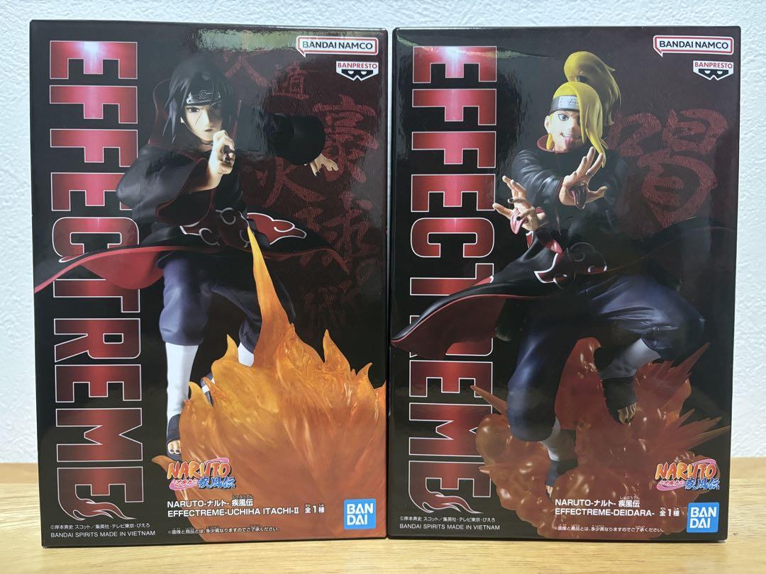 

[USED] , Naruto Shippuden Figure Akatsuki Members Itachi & Deidara