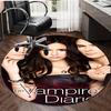 1pc The Vampire Diaries3 Design Printed Area Round Carpet for Bedroom Living Room Home Decor Rugs Mat Non Slip Mat Rug for Bedside