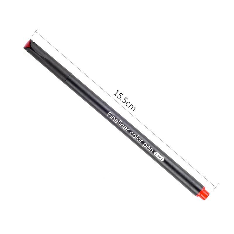 Juego de rotuladores de punta fina de 12/24/48/60/100 colores, punta fina de 0,38 mm, perfectos para tomar notas en el diario