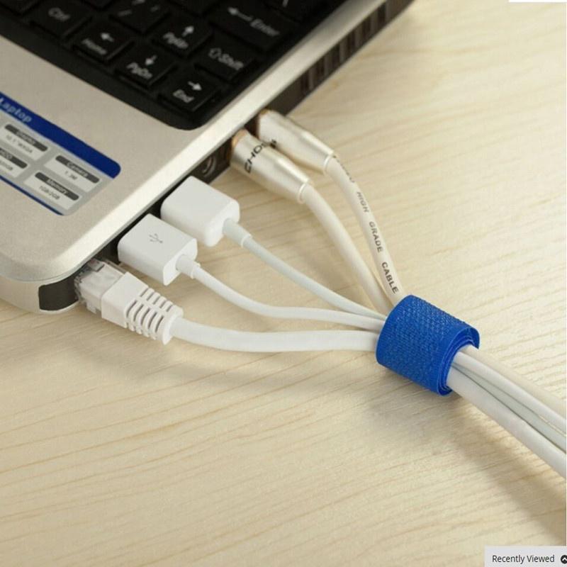 Buy 6pcs Cable Ties Nylon Strap Power Wire Aget Marker Straps Velcro