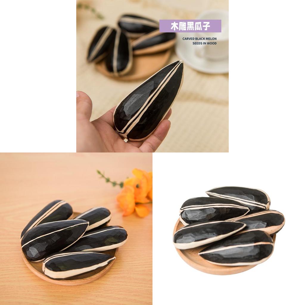 Wooden Fruit And Vegetable Carving Desk Ornament With Modern Style For Gift Giving And Decor
