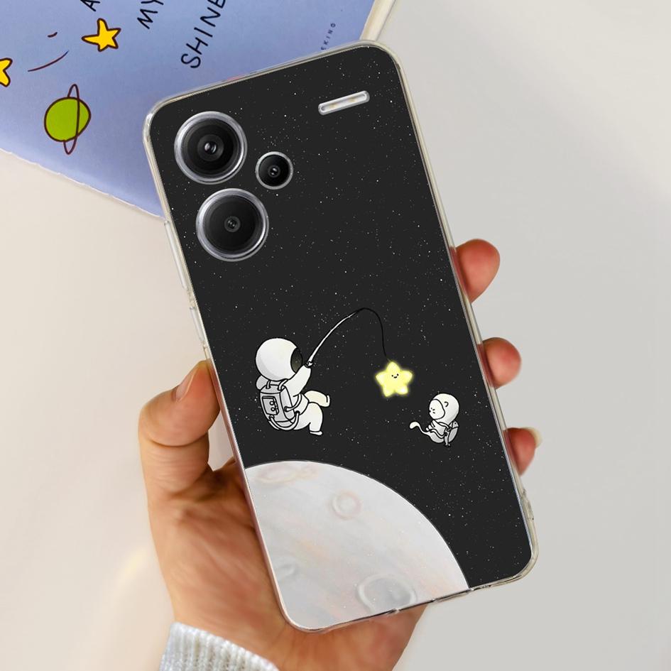 For Xiaomi Redmi Note 13 5G Case Luxury Marble Transparent Phone Cover For Redmi Note 13 Pro Plus Funda on Note 13 Pro 5G Bumper