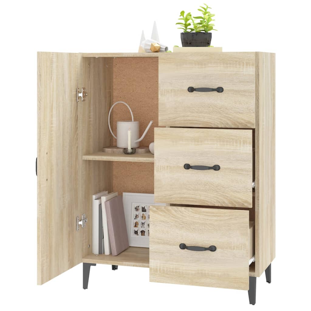 Sideboard Sonoma Oak 69.5 x 34 x 90 cm Particleboard