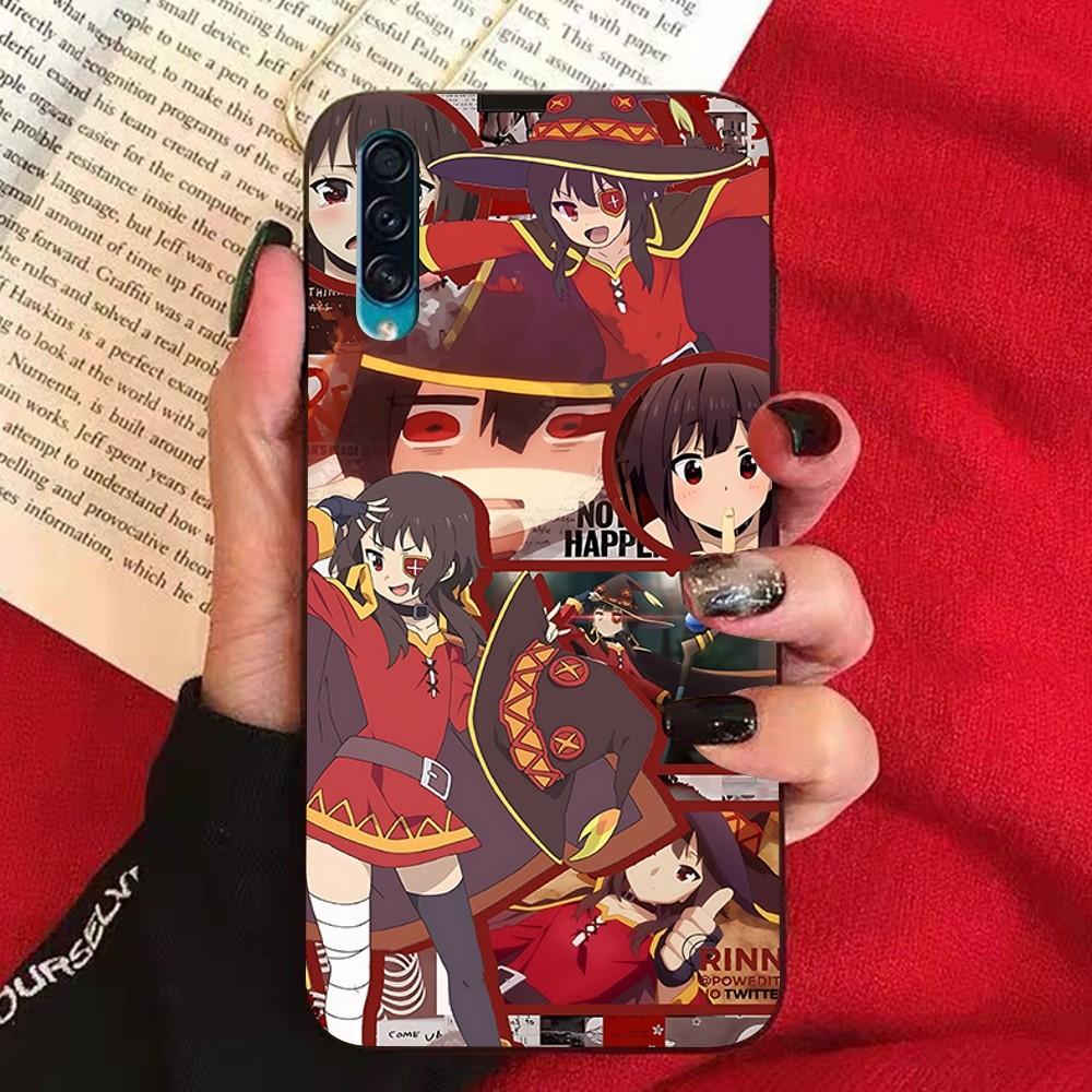 

Megumin Anime K-KonoSuba Phone Case For Samsung A 10 11 12 13 20 21 22 30 31 32 40 51 52 53 70 71 72 73 91 13 Shell Samsung A71 4G