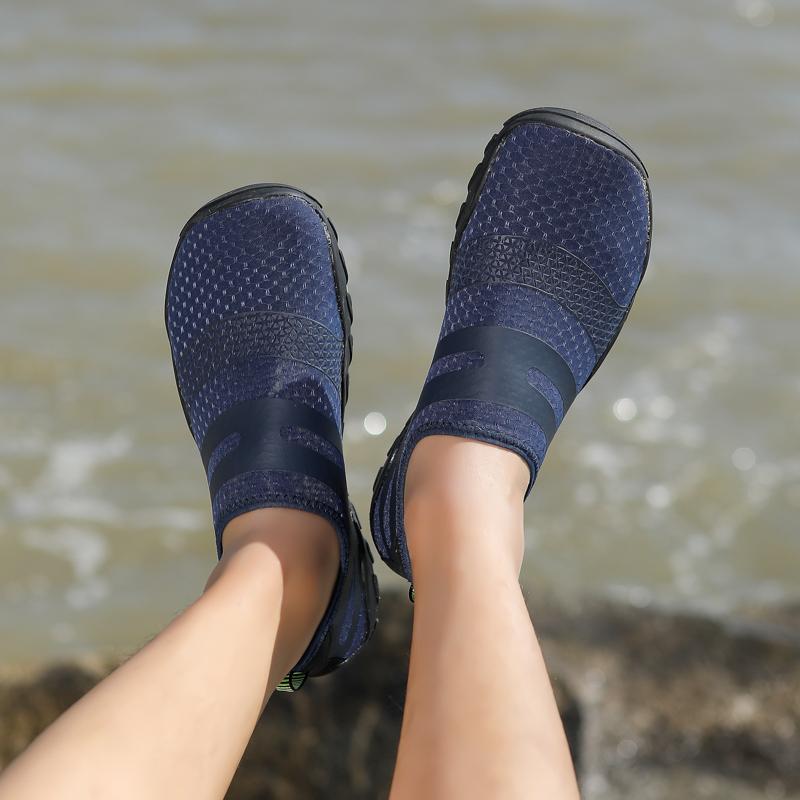 Erkekler Kadınlar için Su Ayakkabısı Plaj Aqua Ayakkabı Yüzme Sandalet Drenaj Sığ Spor Ayakkabıları Hızlı Kuruyan Tekne Yalınayak Yoga Spor Salonu Balıkçılık Sörf Spor Ayakkabıları