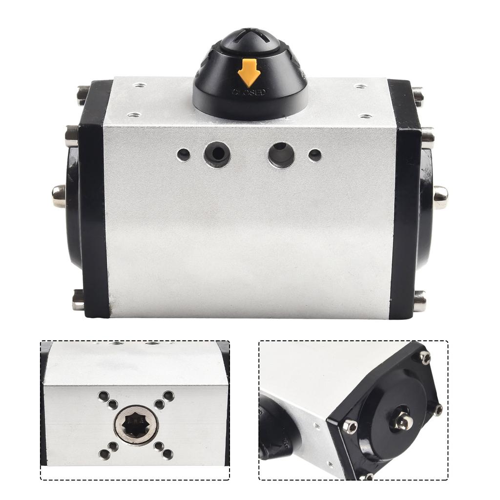 Ball Valve Pneumatic Actuator 0 3 0 7MPa Double Acting Corner For Ball Valves Industrial Tool Rotation Angle 90