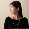 [VOTRE COUTURE] Baby Pearl Necklace, Grand Premium Pearl Necklace, 50cm, 5mm, Women's, White x Gold, 10-Year Brand Warranty