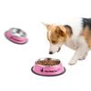 Anti-fall Stainless Steel Dog Bowls Non-slip Cat Puppy Feeder Dog Anti-Gulping Slow Feeder  Home