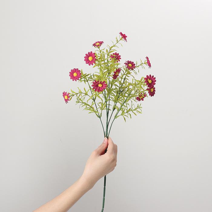Bundle Decorative Bouquet for Home Office Garden Decoration Home Decor Artificial Plants Plastic Flowers Artificial Flower