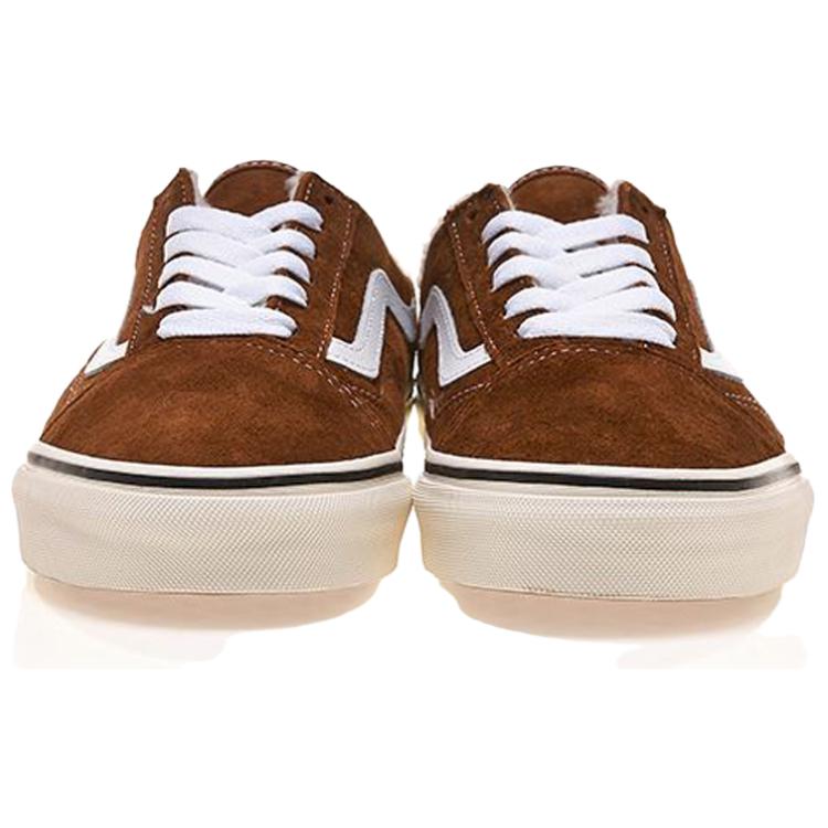 Vans Old Skool Mule Retro Casual Low Top Skate Shoes Unisex Sneakers Brown White VN0A4P3Y00J