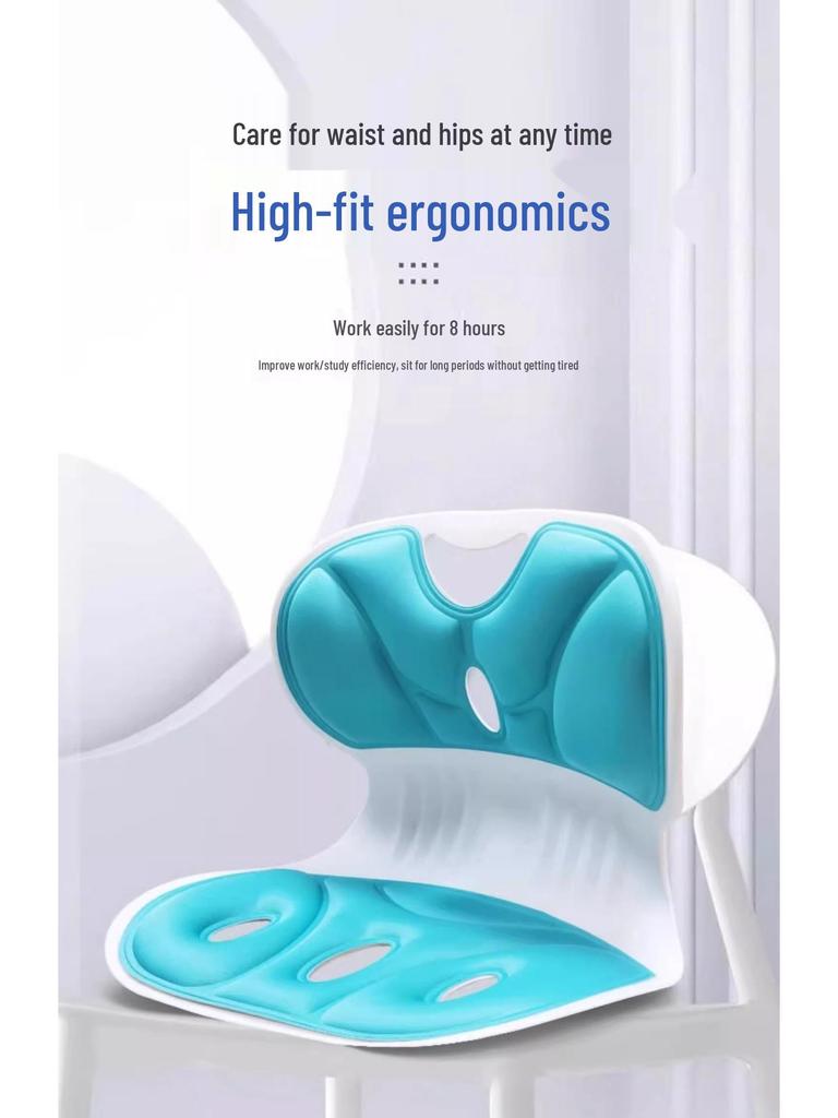 Ergonomisches Lendenstützkissen für längeren Sitzkomfort