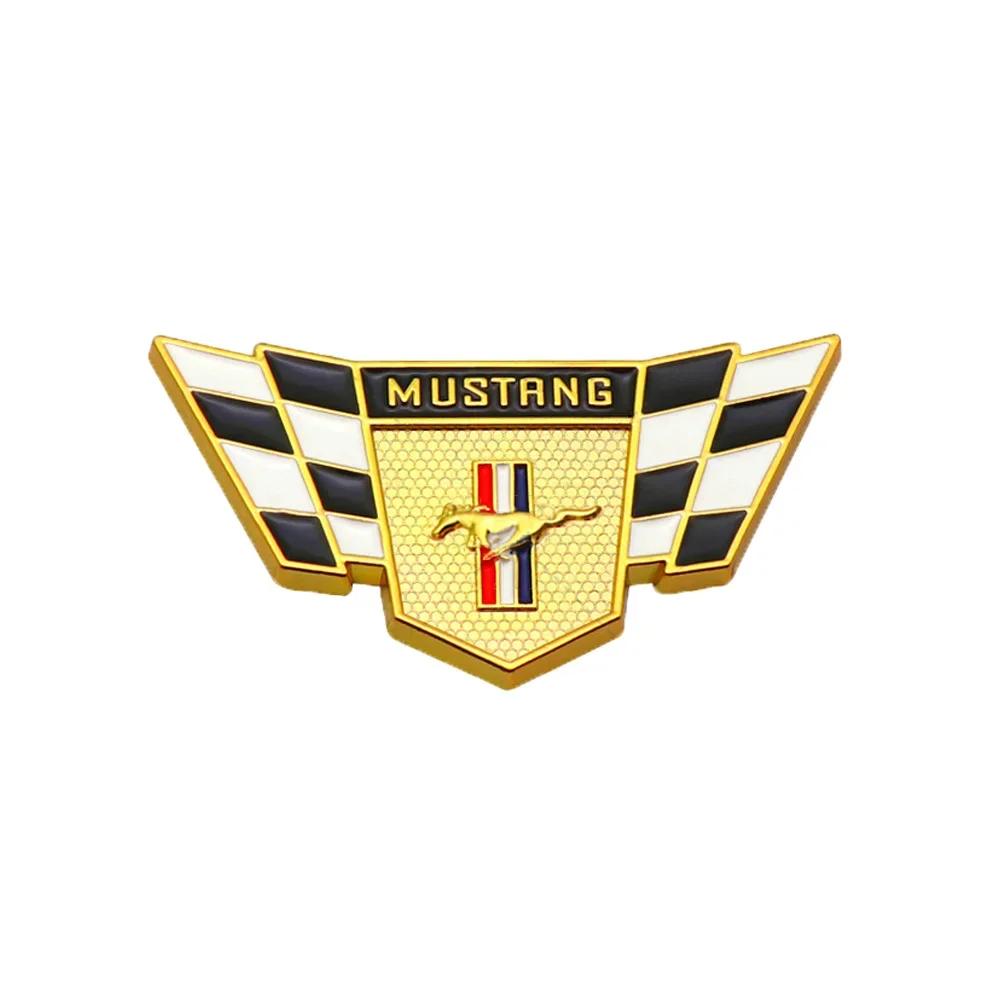3D Metal 6.5x3.4cm Horse Badge Sticker Side Fender Rear Trunk Eblem Decal
