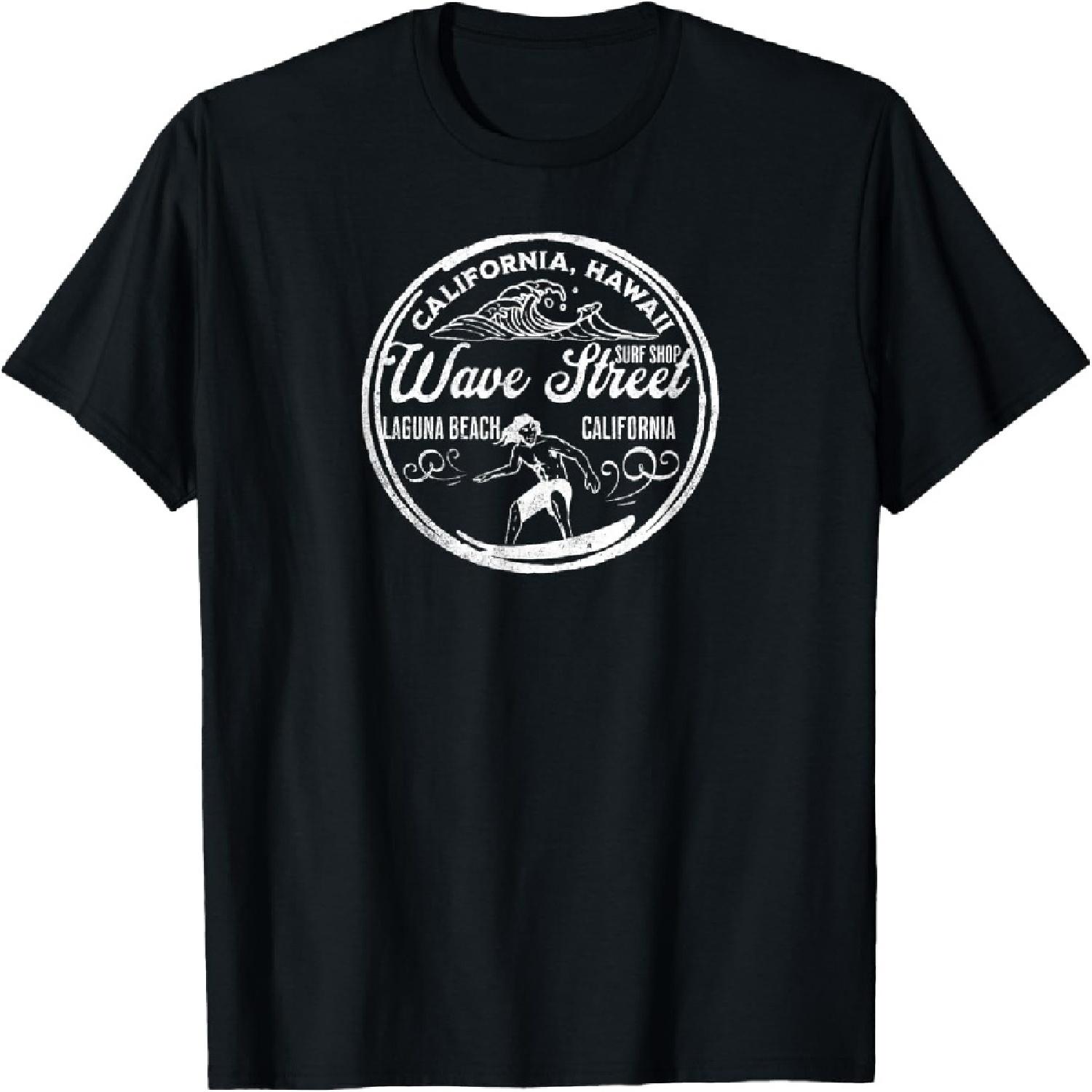 Wave Street Surf Shop Vintage Graphic T-Shirt XXXXXL разноцветный