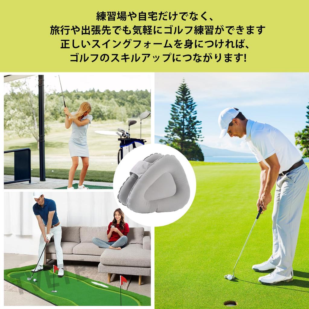 Golf practice equipment, golf practice swing, swing improvement, golf swing