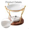Essential Oil Burner Aroma Versatile Fragrance Warmer Tealight Candle Holder for Office