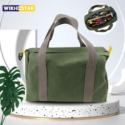 Bolsa de Herramientas de Mantenimiento Gran Capacidad Portátil Fuerte Duradera Impermeable Almacenamiento Multifuncional Bolsa de Herramientas Portátil de Lona 1 Unidad